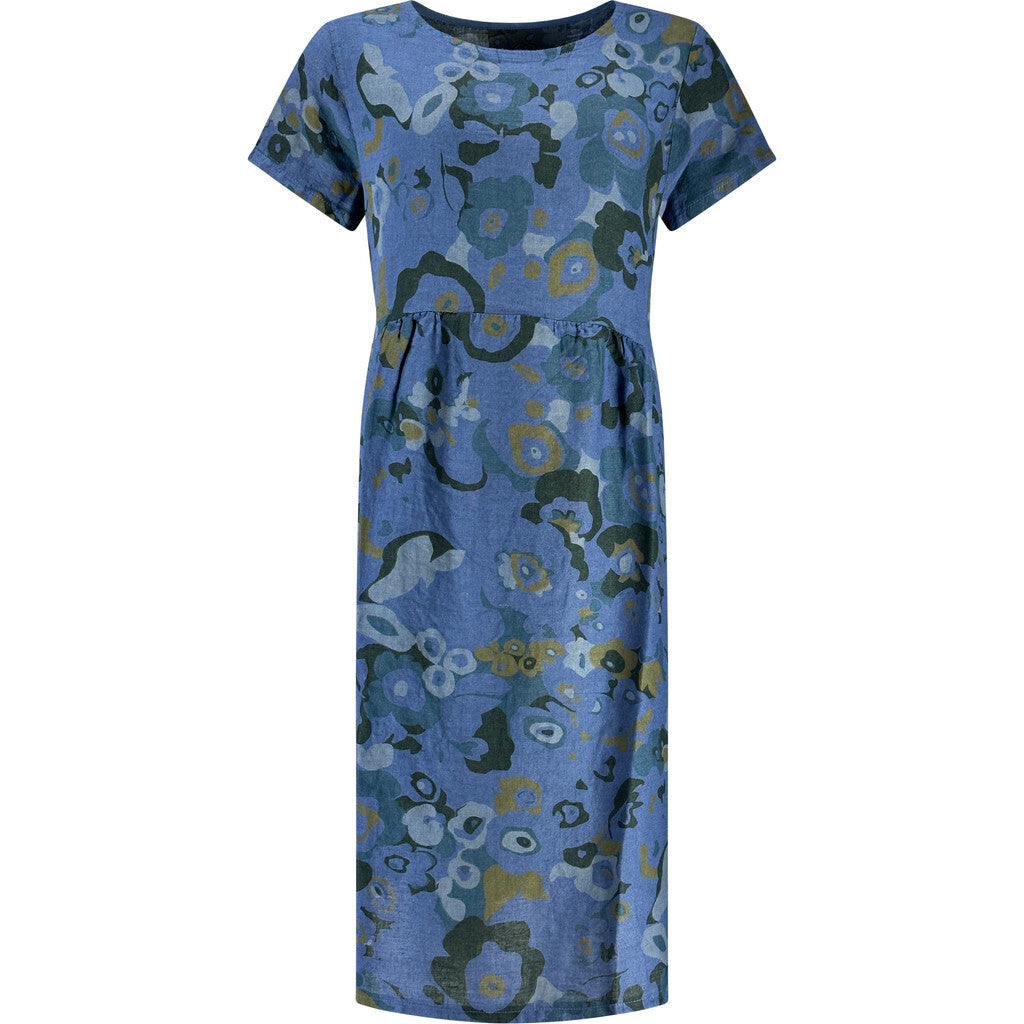 MBA Flower Dress Dress Blue