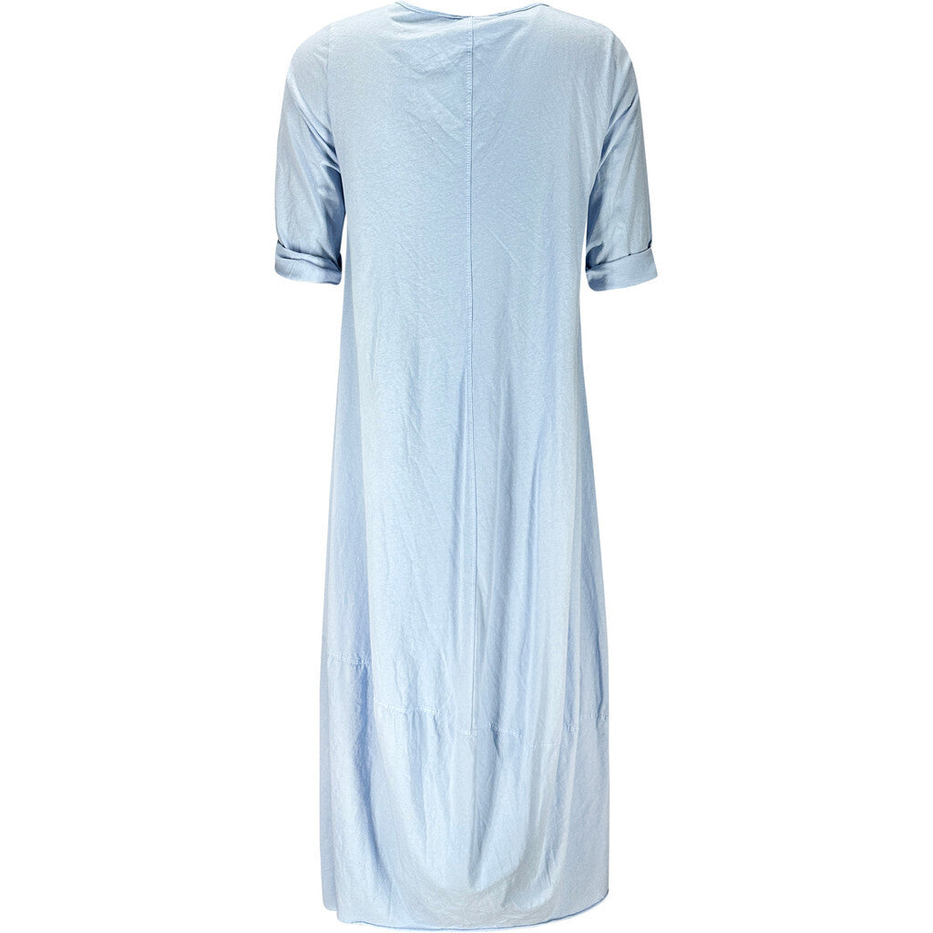 MBA Long Dress Cotton Dress Blue